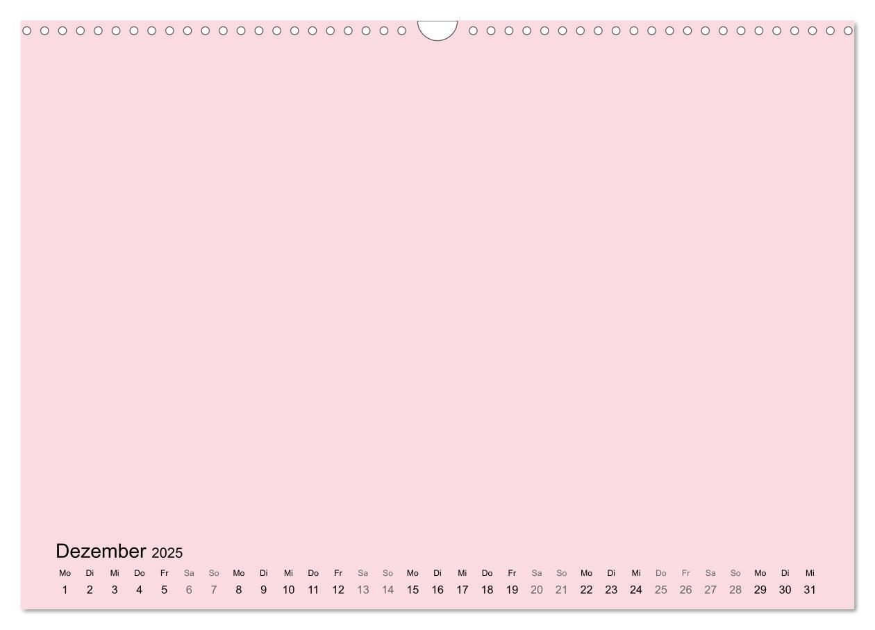 Bild: 9783435215812 | DIY Bastel-Kalender -Warme Pastell Farben- Zum Selbstgestalten...