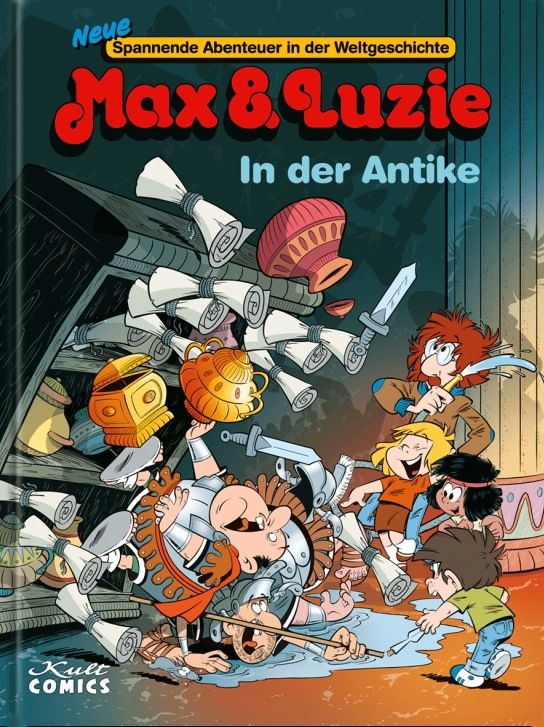 Cover: 9783964304476 | Max &amp; Luzie - Neue spannende Abenteuer in der Weltgeschichte 1 | Buch