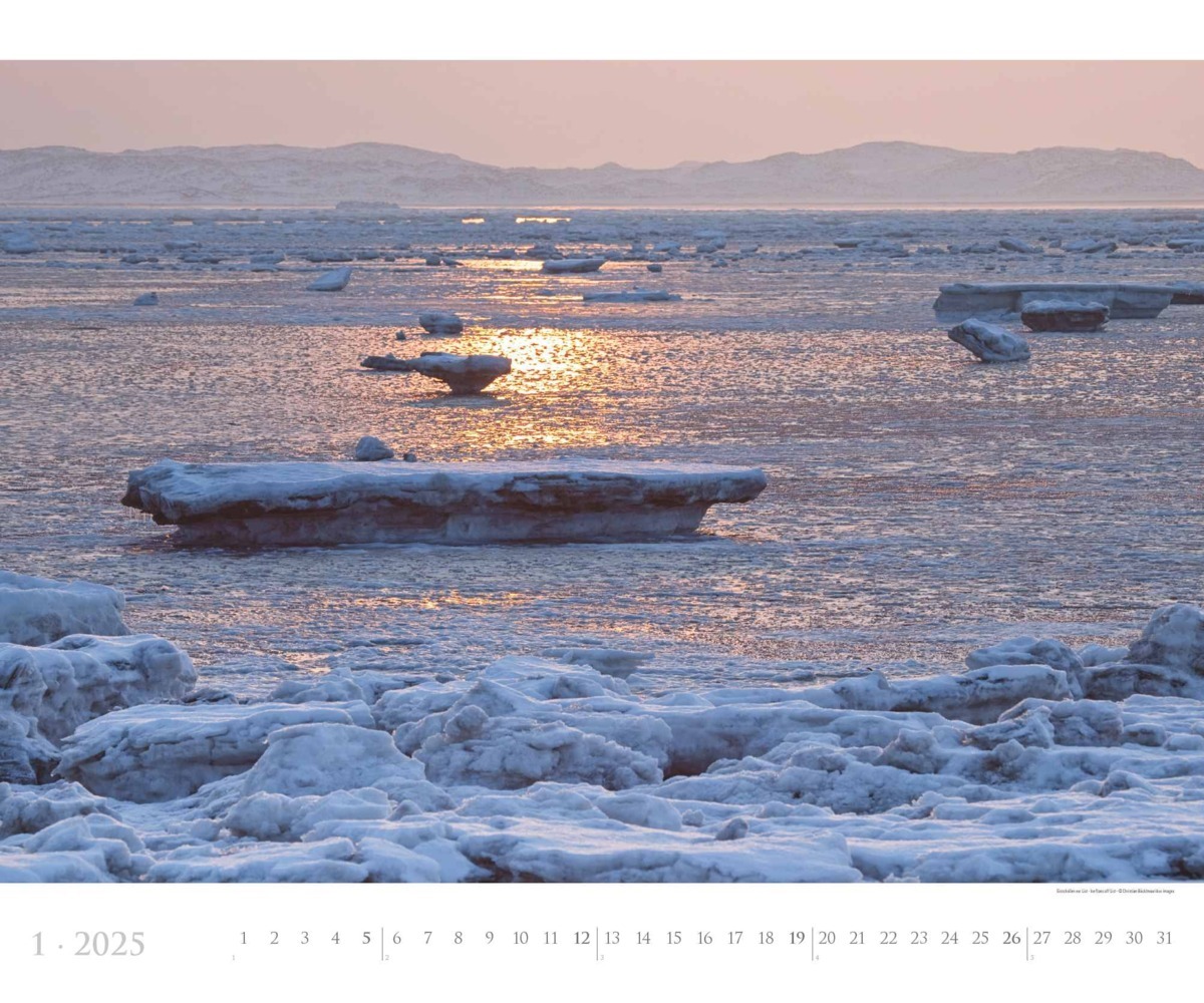 Bild: 4251732342258 | Alpha Edition - Sylt 2025 Bildkalender XXL, 60x50cm, Kalender mit...