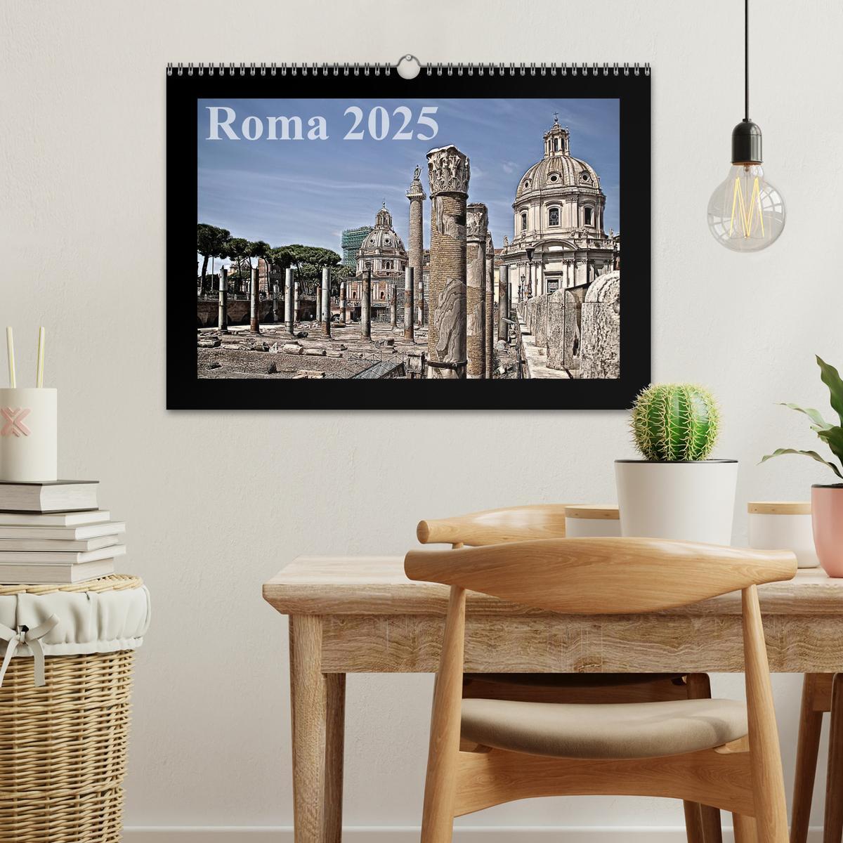 Bild: 9783435827640 | Roma (Wandkalender 2025 DIN A3 quer), CALVENDO Monatskalender | 2025