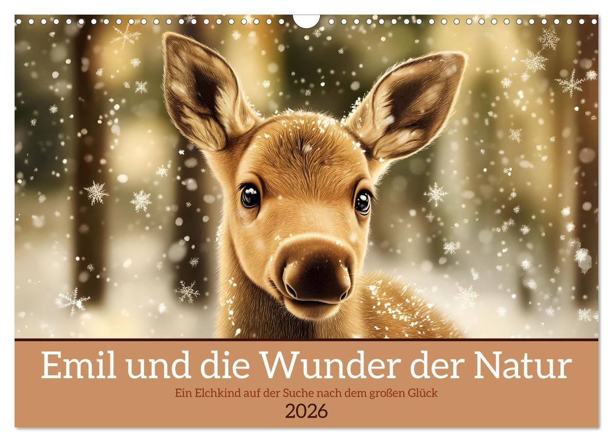 Cover: 9783457251355 | Emil und die Wunder der Natur (Wandkalender 2026 DIN A3 quer),...