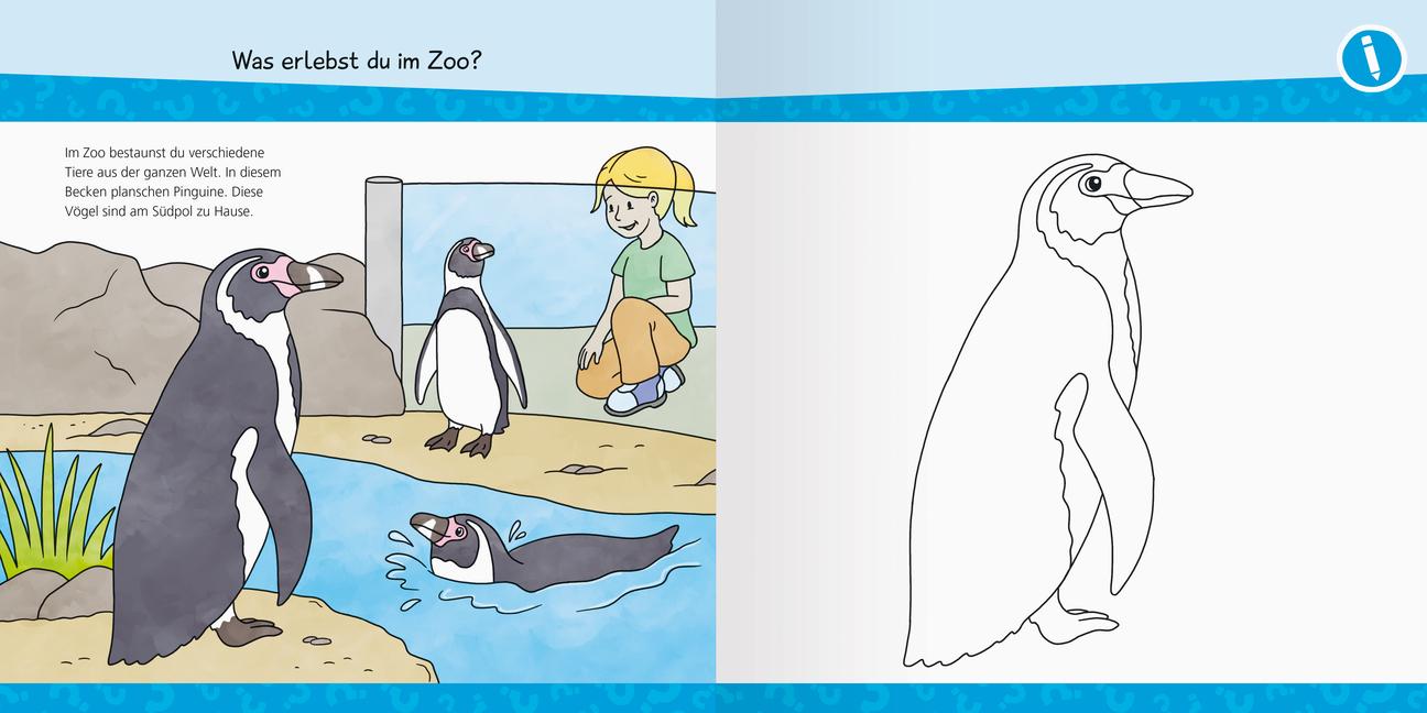 Bild: 9783473600410 | Wieso? Weshalb? Warum? junior AKTIV: Im Zoo | Oliver Kockmann | Buch