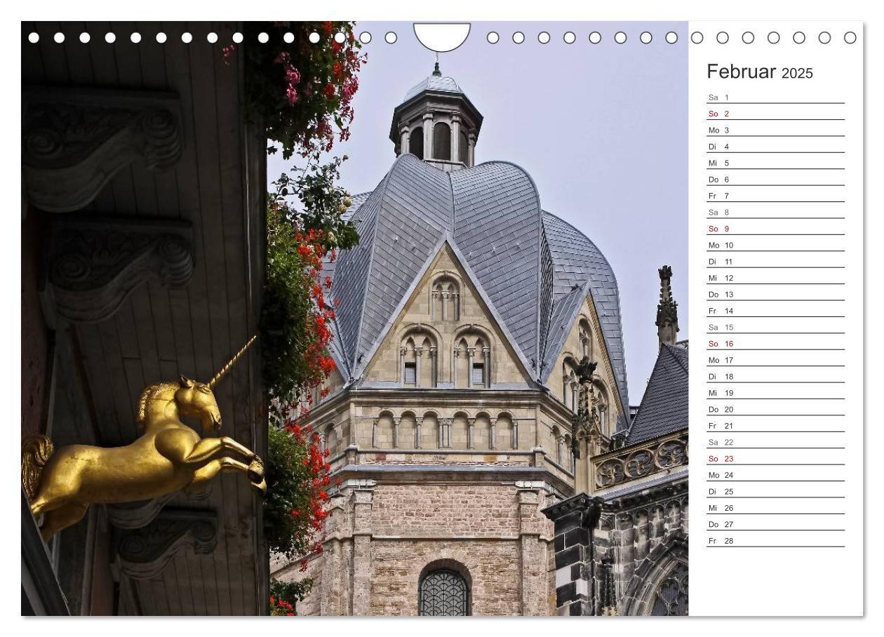 Bild: 9783435541201 | Kaiserstadt Aachen (Wandkalender 2025 DIN A4 quer), CALVENDO...