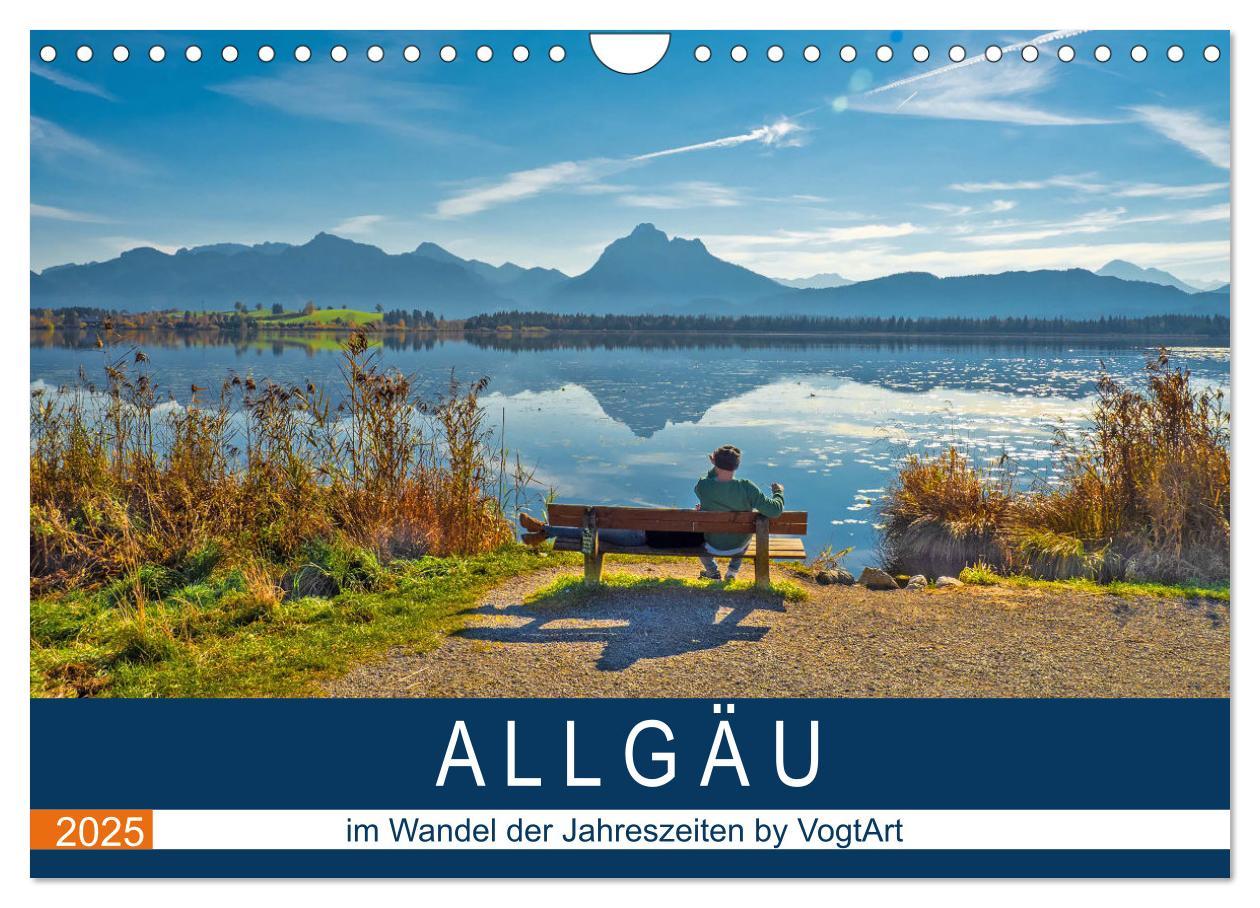 Cover: 9783435171569 | ALLGÄU, im Wandel der Jahreszeiten. (Wandkalender 2025 DIN A4...