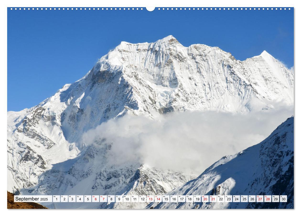 Bild: 9783383830648 | MANASLU HIMAL gewaltige Bergriesen (Wandkalender 2025 DIN A2 quer),...