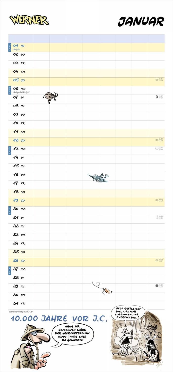 Bild: 9783756405824 | Werner Werkstattplaner 2025 | Rötger Feldmann | Kalender | 14 S.