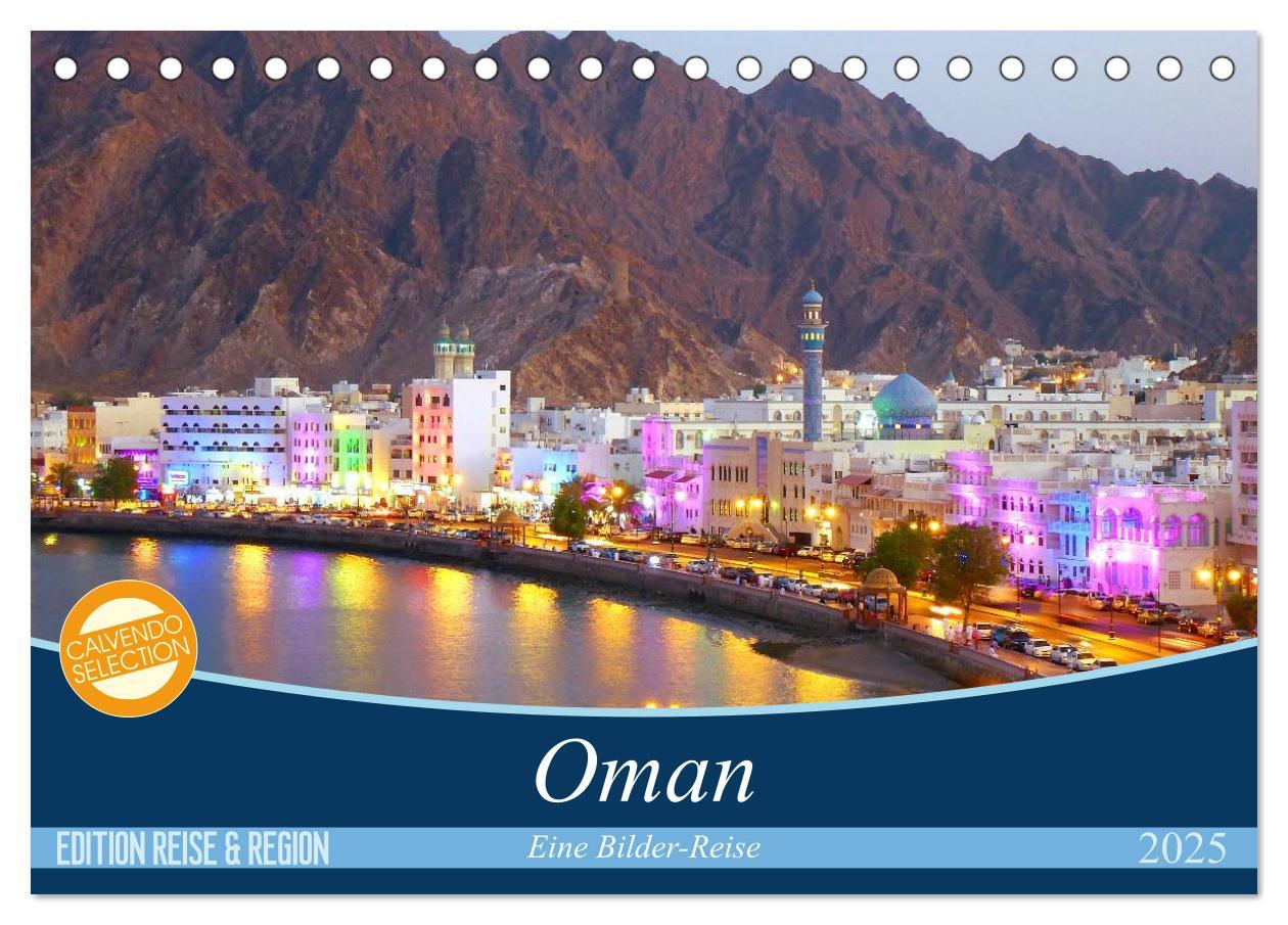 Cover: 9783435695201 | Oman - Eine Bilder-Reise (Tischkalender 2025 DIN A5 quer), CALVENDO...