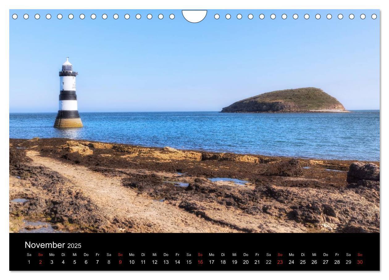 Bild: 9783435545094 | Wales (Wandkalender 2025 DIN A4 quer), CALVENDO Monatskalender | Kruse