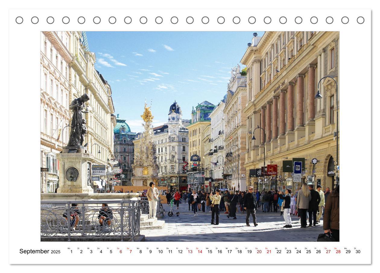 Bild: 9783457219843 | Bezauberndes Wien (Tischkalender 2025 DIN A5 quer), CALVENDO...