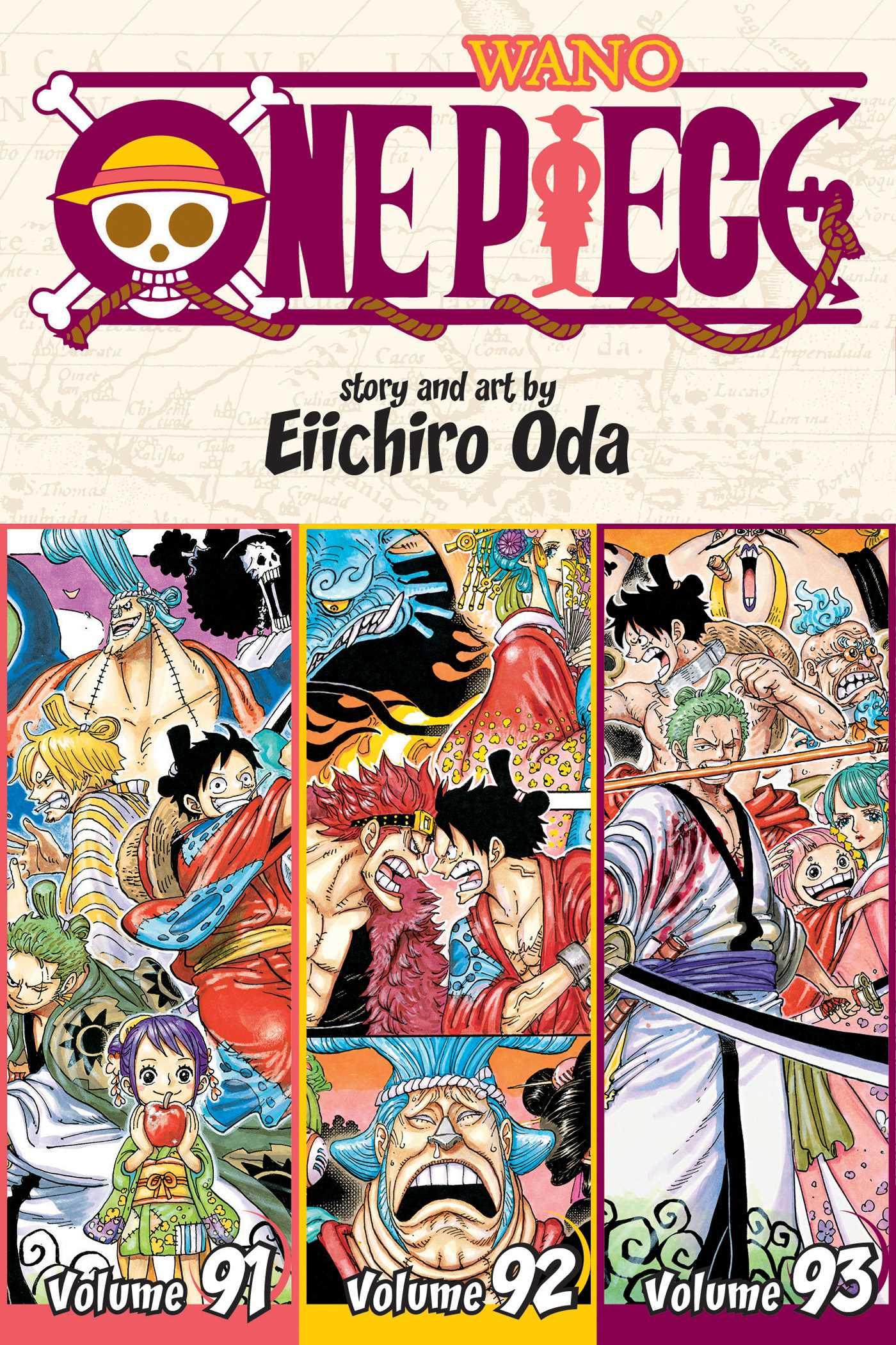 Cover: 9781974721139 | One Piece (Omnibus Edition), Vol. 31 | Includes vols. 91, 92 &amp; 93