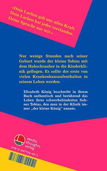 Rückseite: 9783947724451 | Tobias - Der kleine König | Eine Kindheit | Elisabeth König | Buch