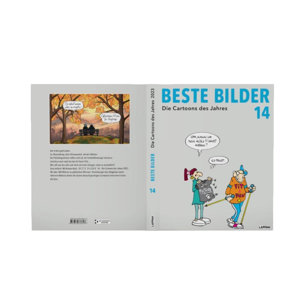 Bild: 9783830336693 | Beste Bilder 14 - Die Cartoons des Jahres 2023 | Schwalm (u. a.)