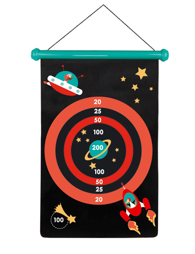 Bild: 5414561820017 | Magnet Dartspiel Astronaut gross | Spiel | Deutsch | 2021 | Scratch