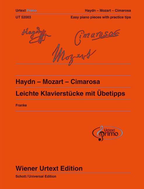 Cover: 9783850557467 | Haydn - Mozart - Cimarosa | Domenico Cimarosa | Broschüre | 64 S.