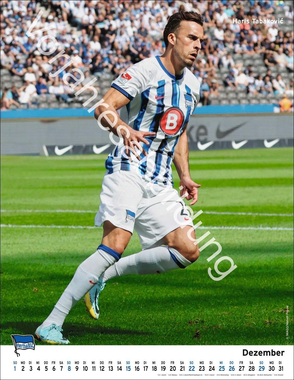 Bild: 9783756405411 | Hertha BSC Posterkalender 2025 | Heye | Kalender | Spiralbindung