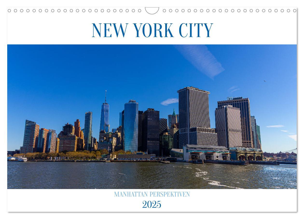 Cover: 9783383866180 | New York City Manhattan Perspektiven (Wandkalender 2025 DIN A3...