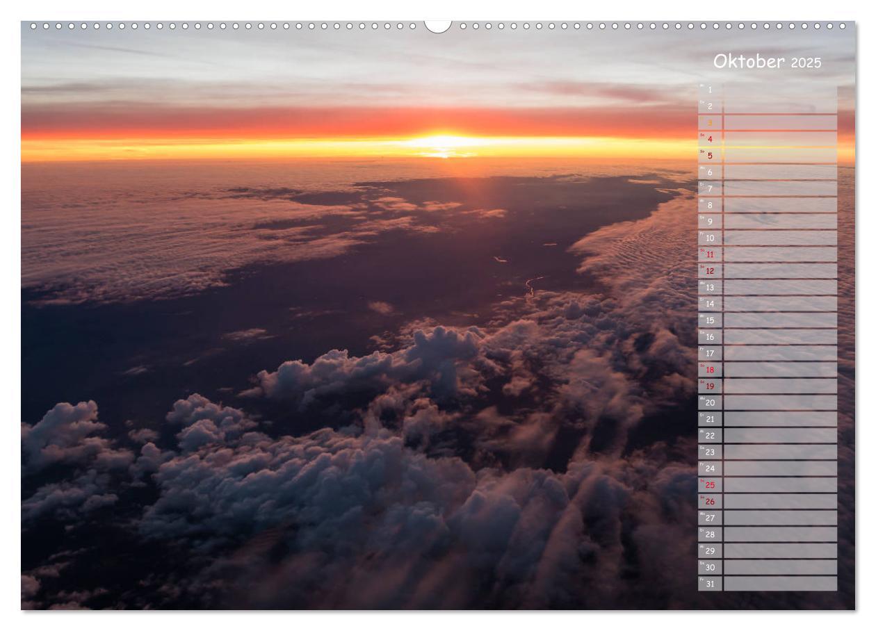Bild: 9783435373079 | Colours of Flight - Stimmungen über den Wolken (Wandkalender 2025...