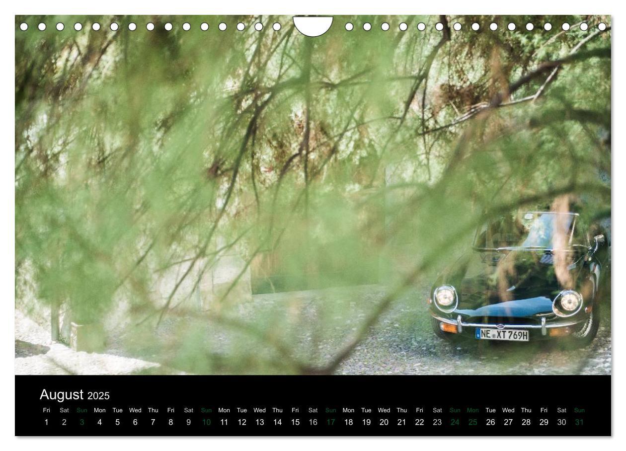 Bild: 9781325955763 | Jaguar E-Type (Wall Calendar 2025 DIN A4 landscape), CALVENDO 12...