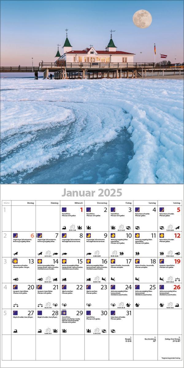 Bild: 9783731875574 | Der große Mondplaner 2025 | Verlag Korsch | Kalender | 13 S. | Deutsch