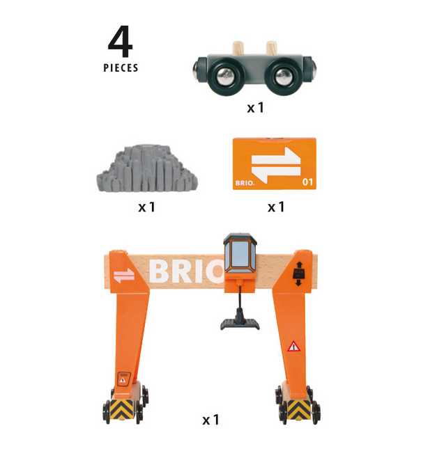 Bild: 7312350337327 | Container-Verladekran | BRIO® | Stück | In Schachtel | Deutsch | 2014