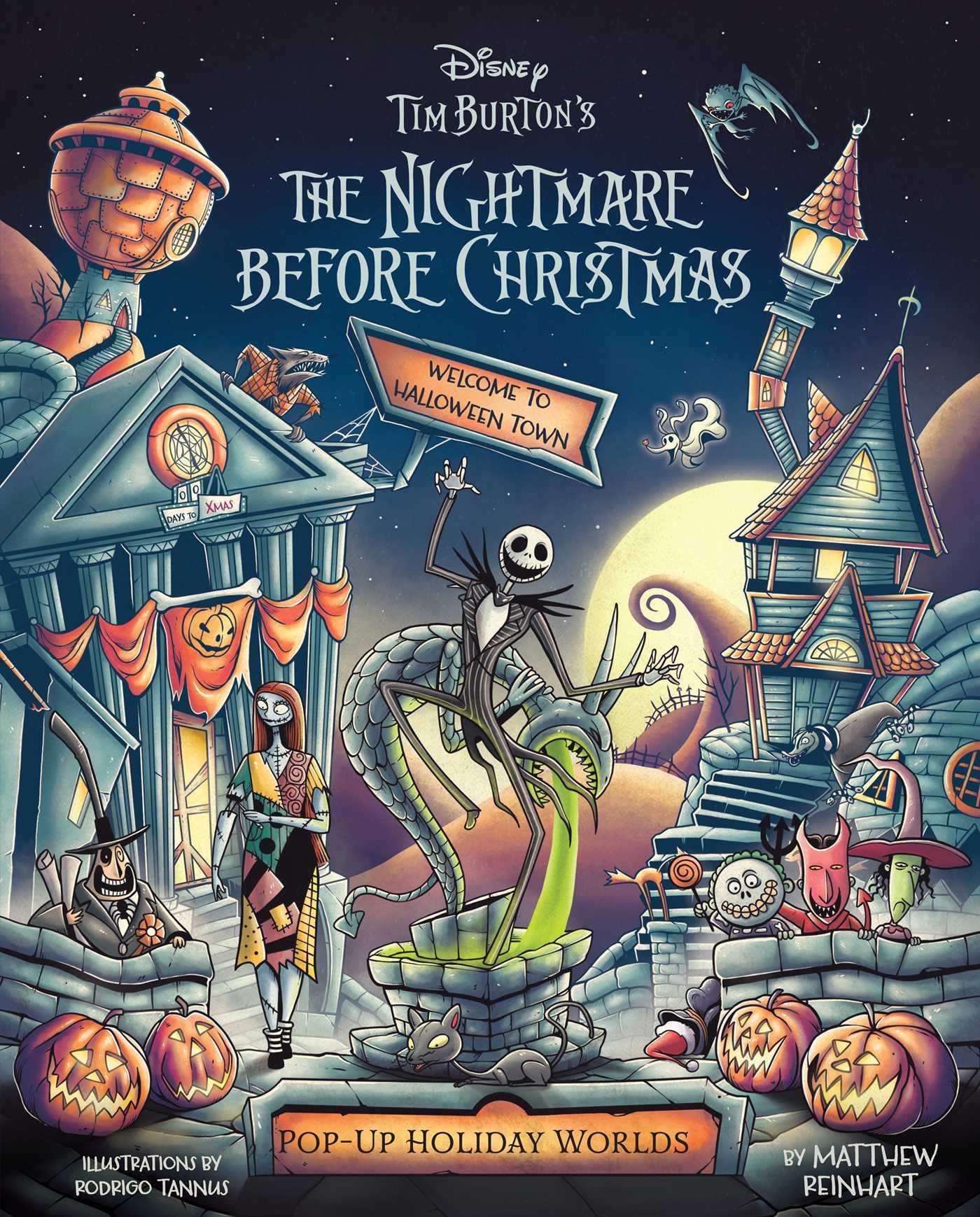 Cover: 9798886634037 | The Nightmare Before Christmas: Pop-Up Holiday Worlds | Buch | 2024