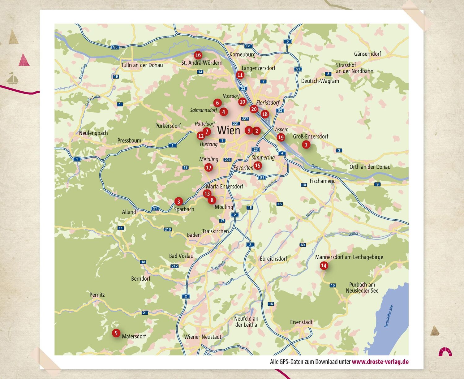 Bild: 9783770024032 | In und um Wien. Wandern für die Seele | Wohlfühlwege | Gruber | Buch