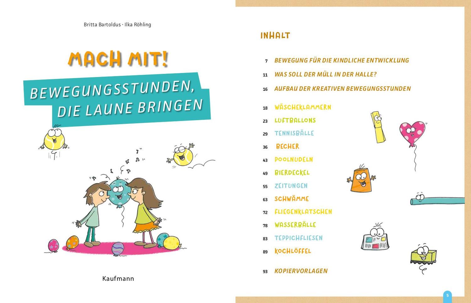 Bild: 9783780651549 | Mach mit! Bewegungsstunden, die Laune bringen | Britta Bartoldus