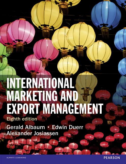 Cover: 9781292016924 | International Marketing and Export Management | Josiassen (u. a.)