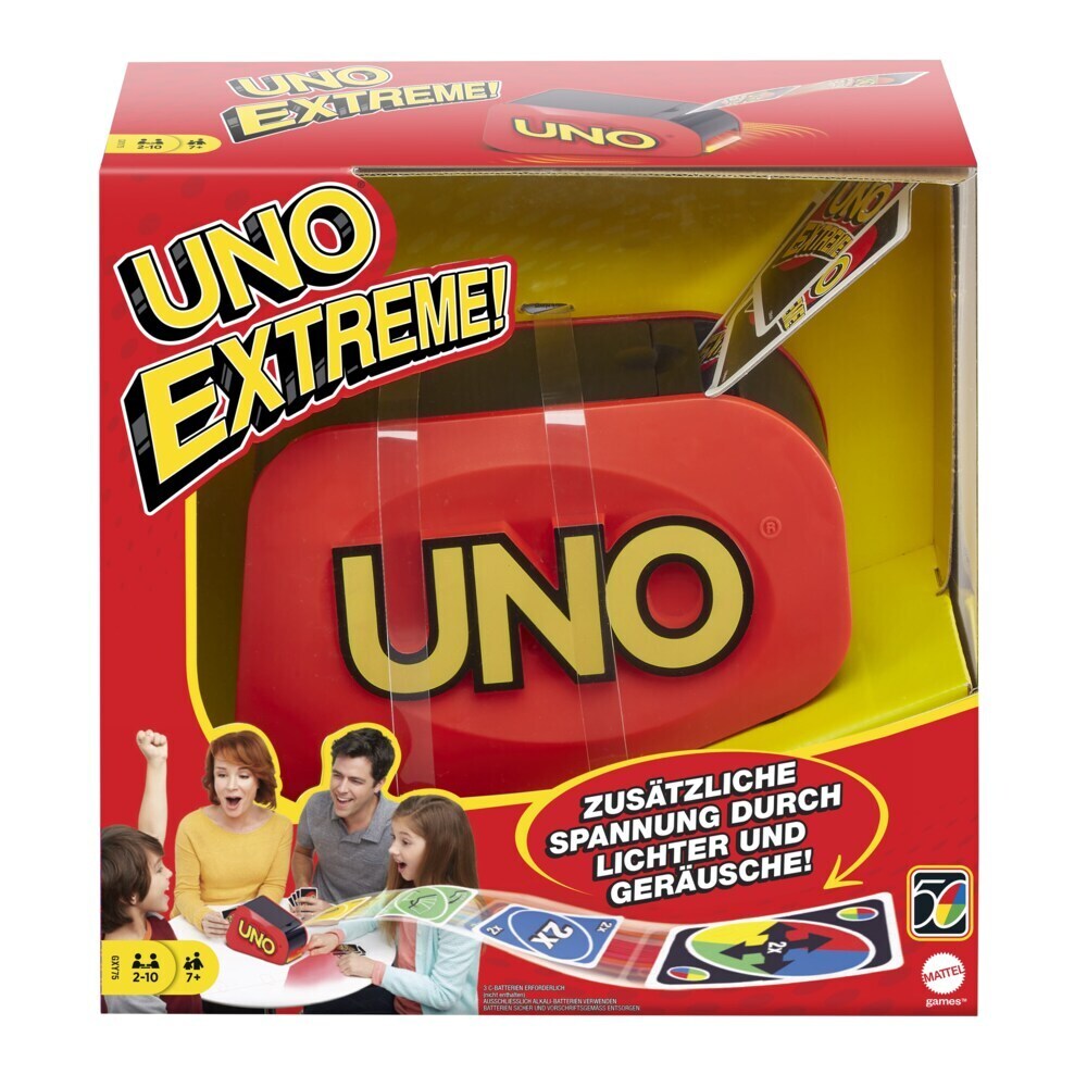 Cover: 887961966176 | UNO Extreme | Spiel | Keine Batterien erforderlich | Deutsch | 2021