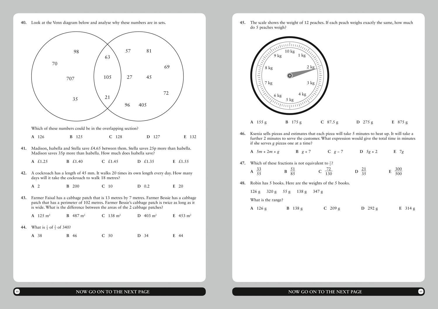 Bild: 9780008278021 | 11+ Maths Practice Papers Book 2 | For the 2024 Gl Assessment Tests