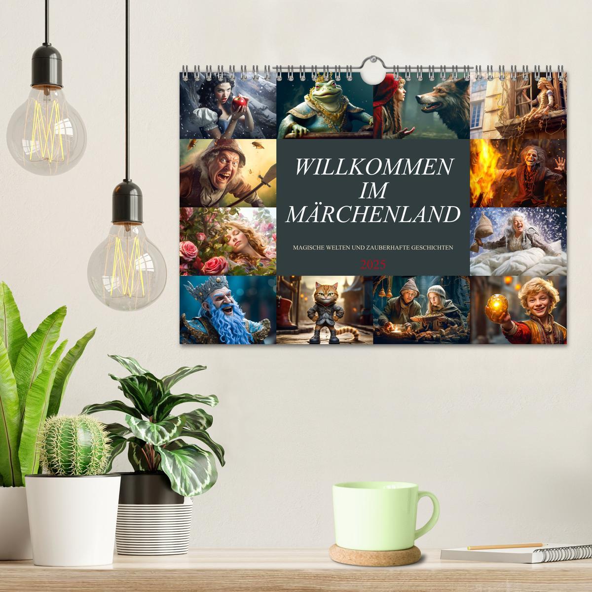 Bild: 9783383861086 | Willkommen im Märchenland (Wandkalender 2025 DIN A4 quer), CALVENDO...