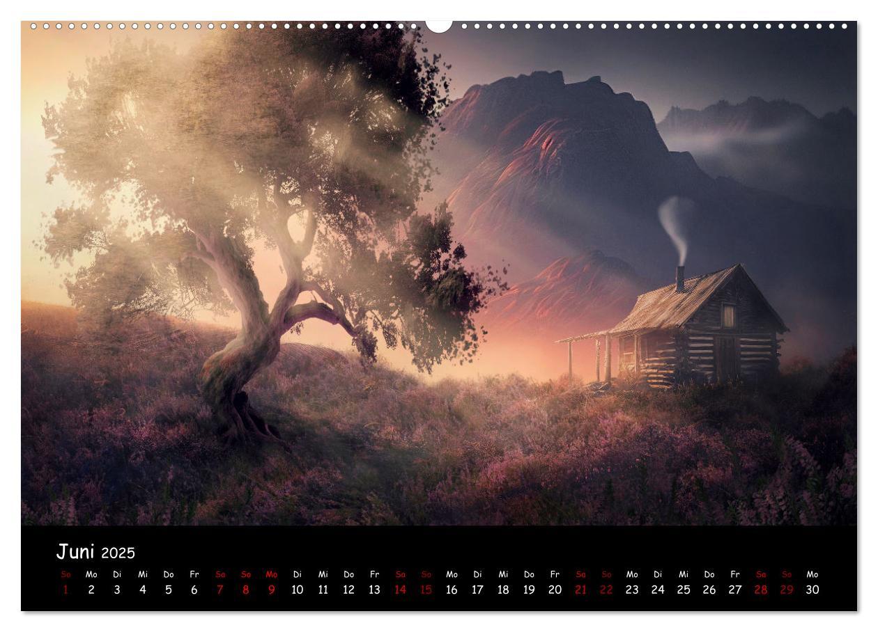 Bild: 9783383909993 | Ein Traum von Einsamkeit (Wandkalender 2025 DIN A2 quer), CALVENDO...