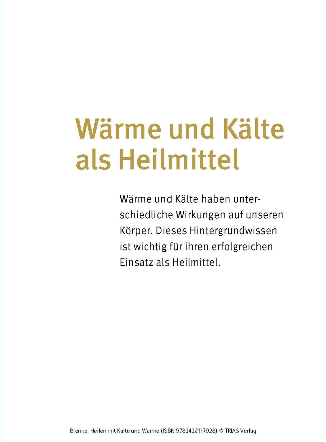 Bild: 9783432117928 | Heilen mit Kälte und Wärme | Rainer Brenke | Taschenbuch | 132 S.