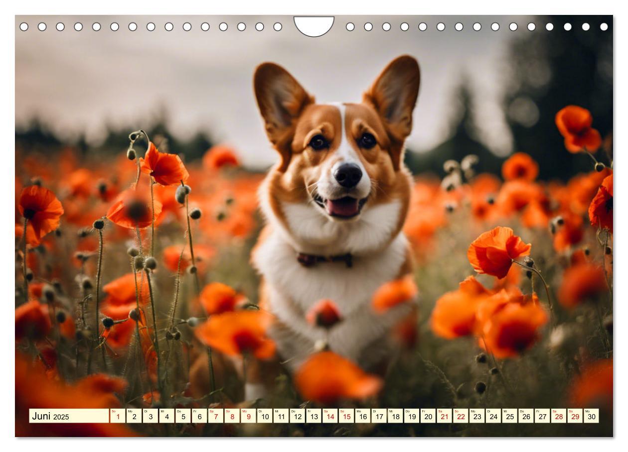 Bild: 9783435241026 | Welsh Corgi Pembroke (Wandkalender 2025 DIN A4 quer), CALVENDO...