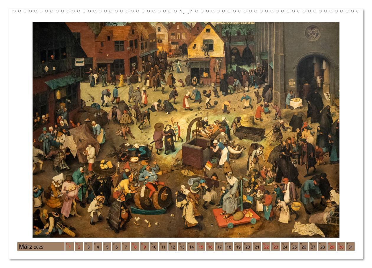 Bild: 9783435304745 | Pieter Bruegel d.Ä. (Wandkalender 2025 DIN A2 quer), CALVENDO...