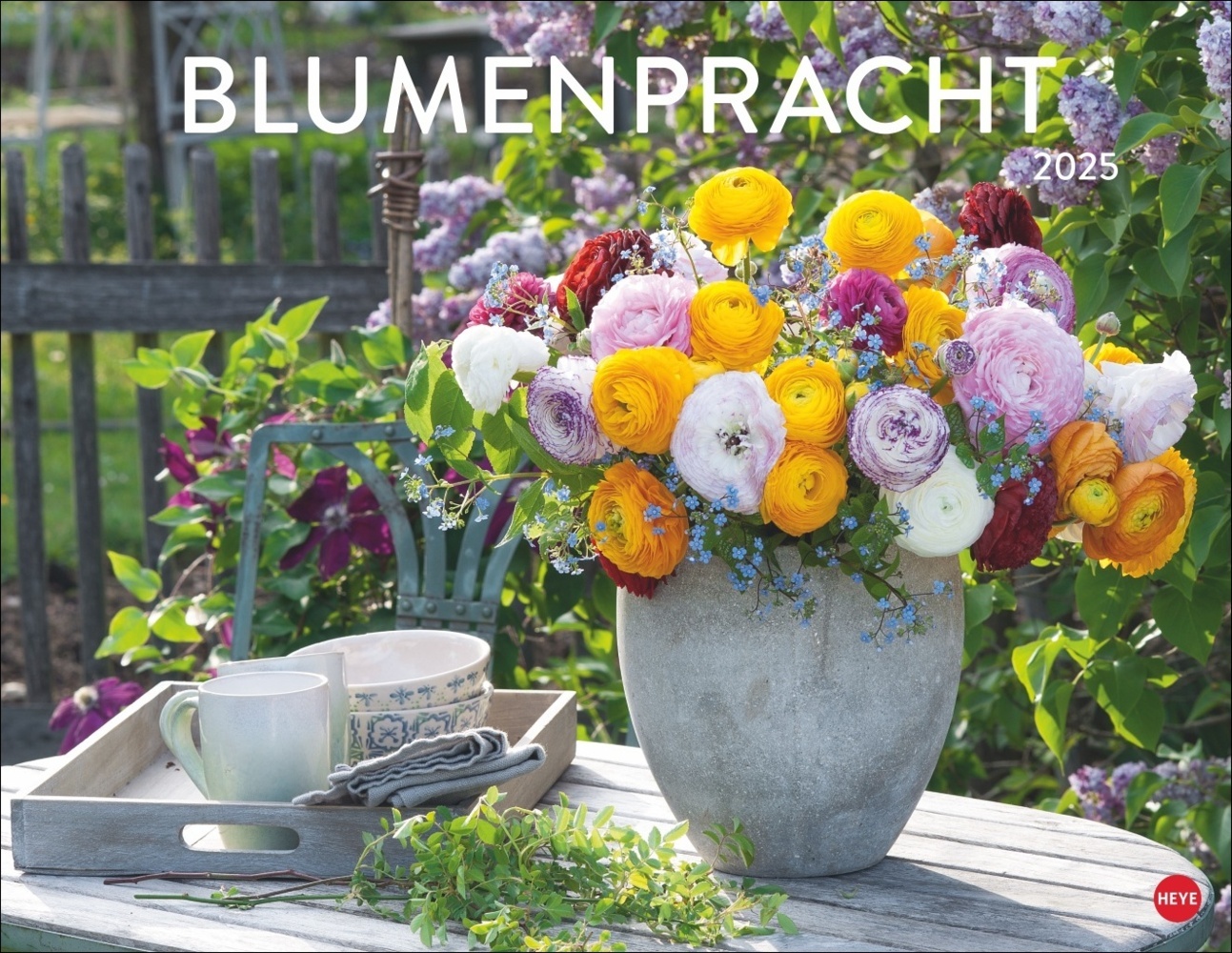 Cover: 9783756405053 | Blumenpracht Posterkalender 2025 | Kalender | Spiralbindung | 14 S.