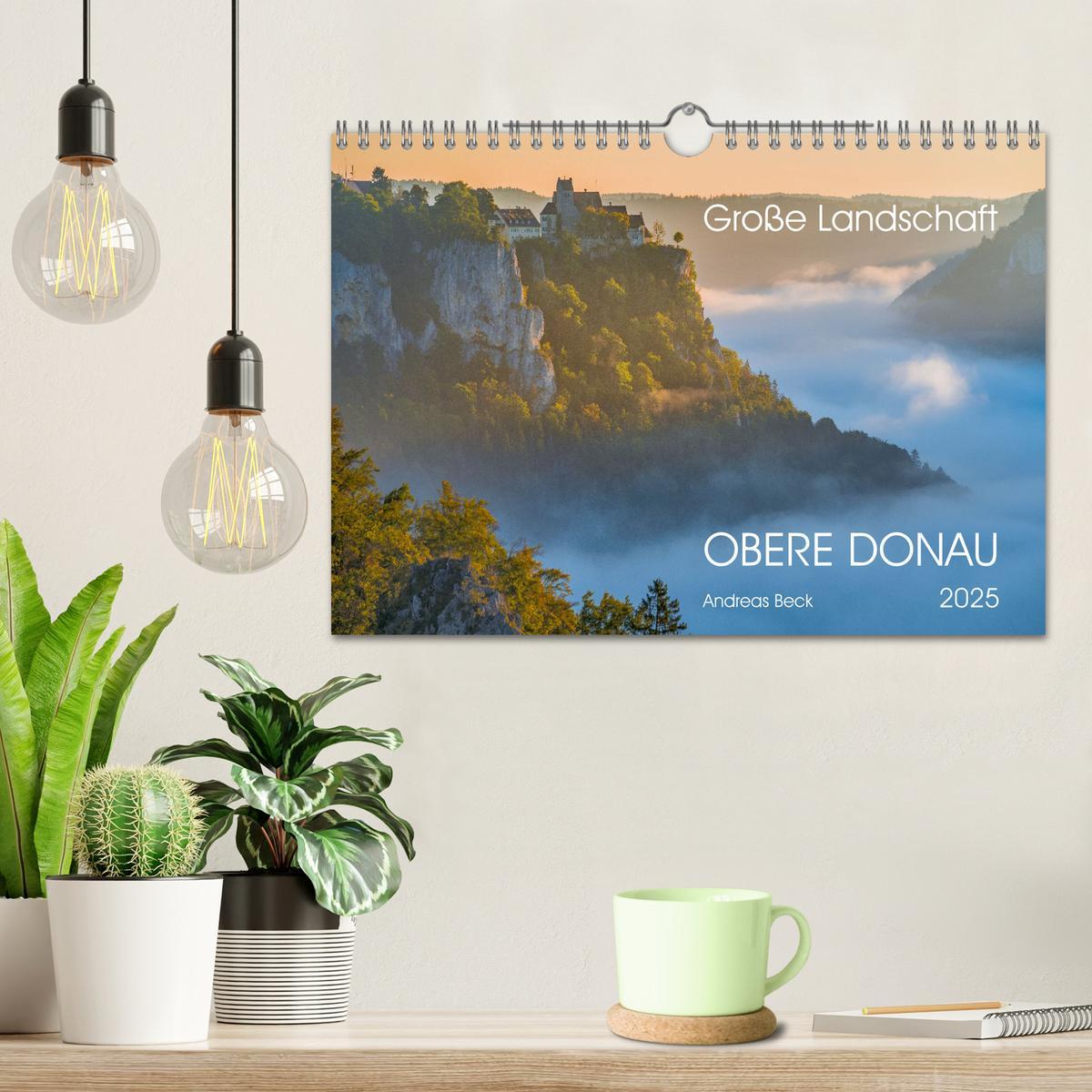 Bild: 9783383860645 | Große Landschaft Obere Donau (Wandkalender 2025 DIN A4 quer),...