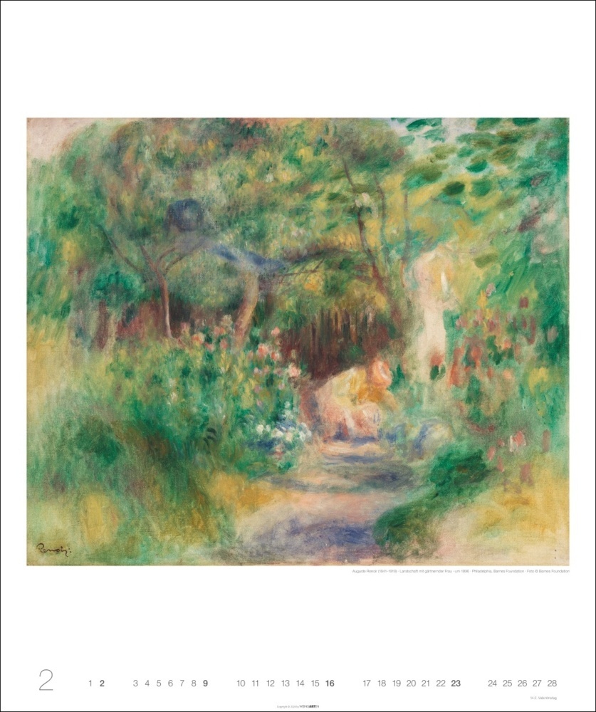 Bild: 9783839900871 | Auguste Renoir Edition Kalender 2025 | Auguste Renoir | Kalender