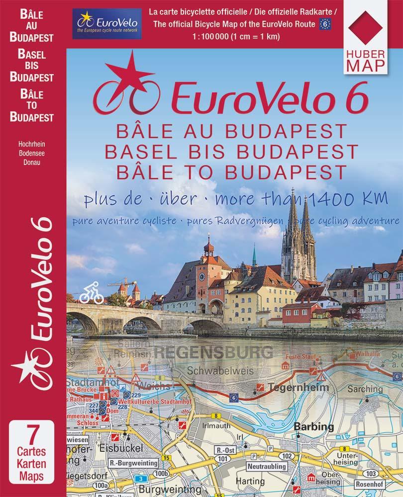 Cover: 9783943752632 | EuroVelo 6 (Basel - Budapest) 1: 100 000 | Taschenbuch | 14 S. | 2024