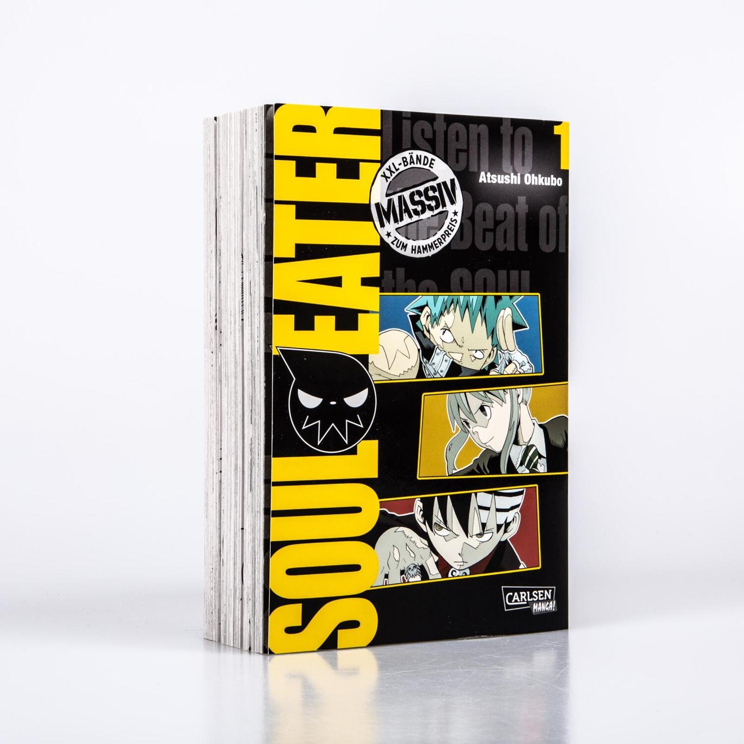 Bild: 9783551029614 | Soul Eater Massiv 1 | Düstere Manga Fantasy-Action im Sammelband