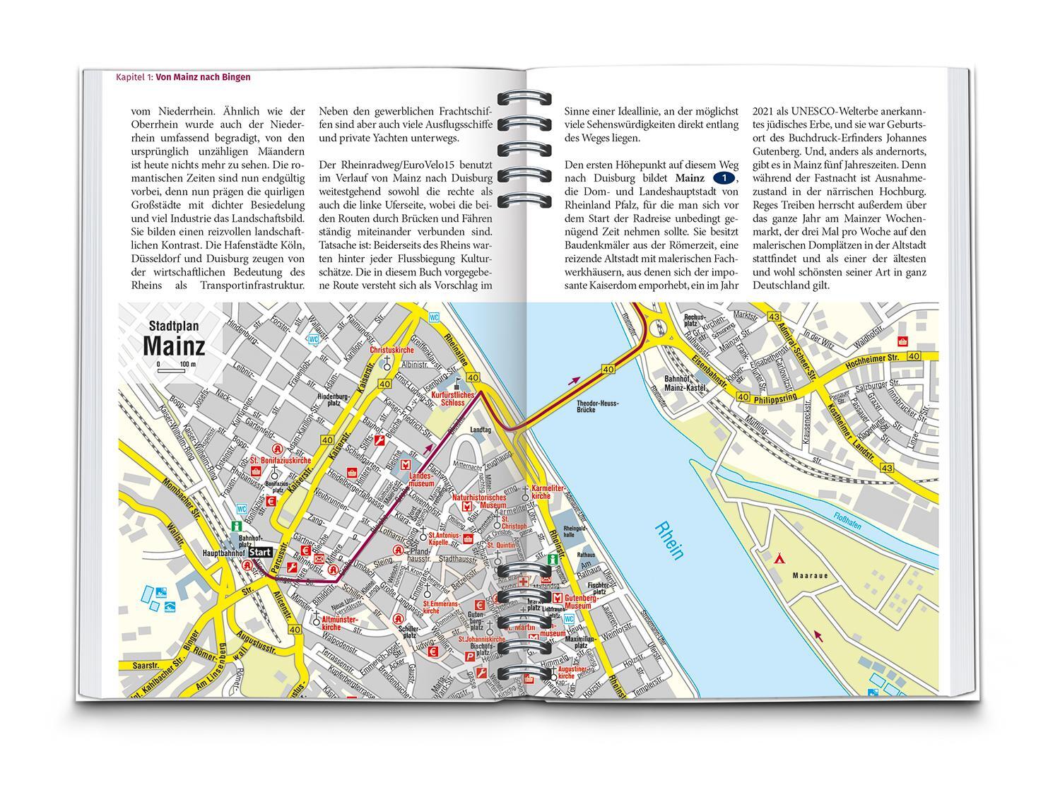 Bild: 9783991213246 | KOMPASS Radreiseführer Rheinradweg | KOMPASS-Karten GmbH | Taschenbuch