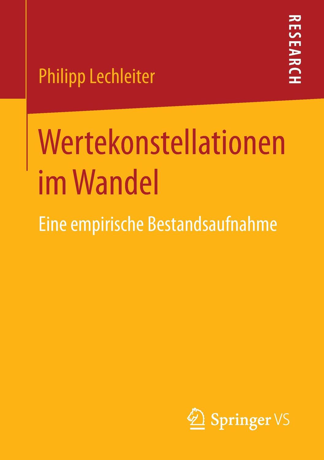 Cover: 9783658147525 | Wertekonstellationen im Wandel | Eine empirische Bestandsaufnahme