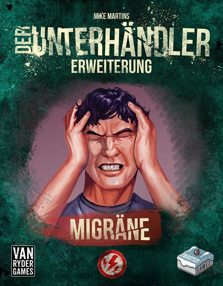 Cover: 719896462952 | Der Unterhändler - Erweiterung A8: Migräne | Mike Martins | Spiel