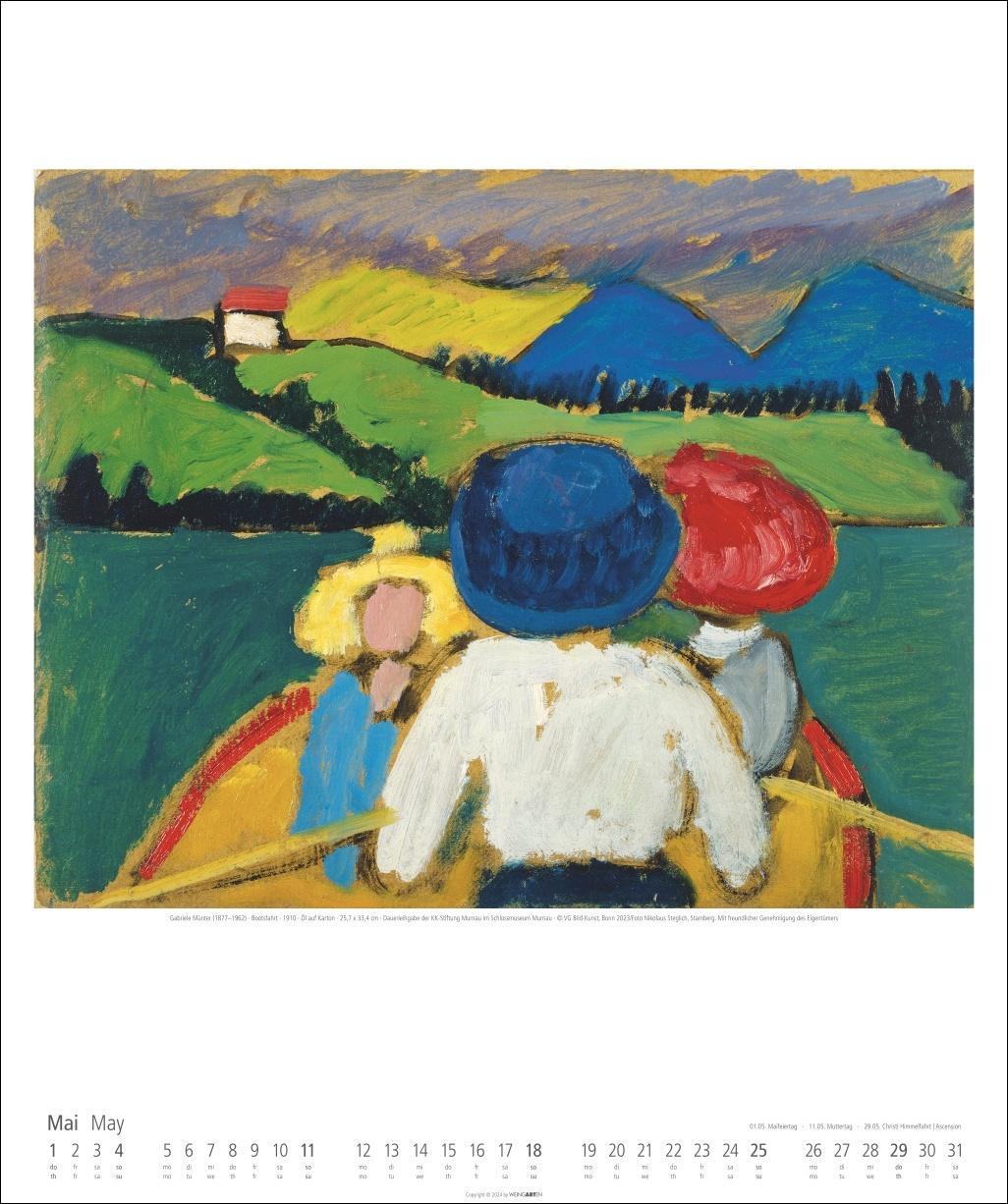 Bild: 9783839900192 | Gabriele Münter Kalender 2025 | Kalender | Spiralbindung | 14 S.