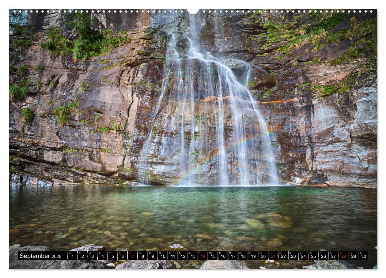 Bild: 9783435603541 | WASSERFÄLLE - Sanfte und tosende Schönheiten (Wandkalender 2025 DIN...