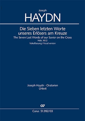 Cover: 9790007186661 | Die sieben letzten Worte unseres Erlösers am Kreuze (Vokalfassung -...