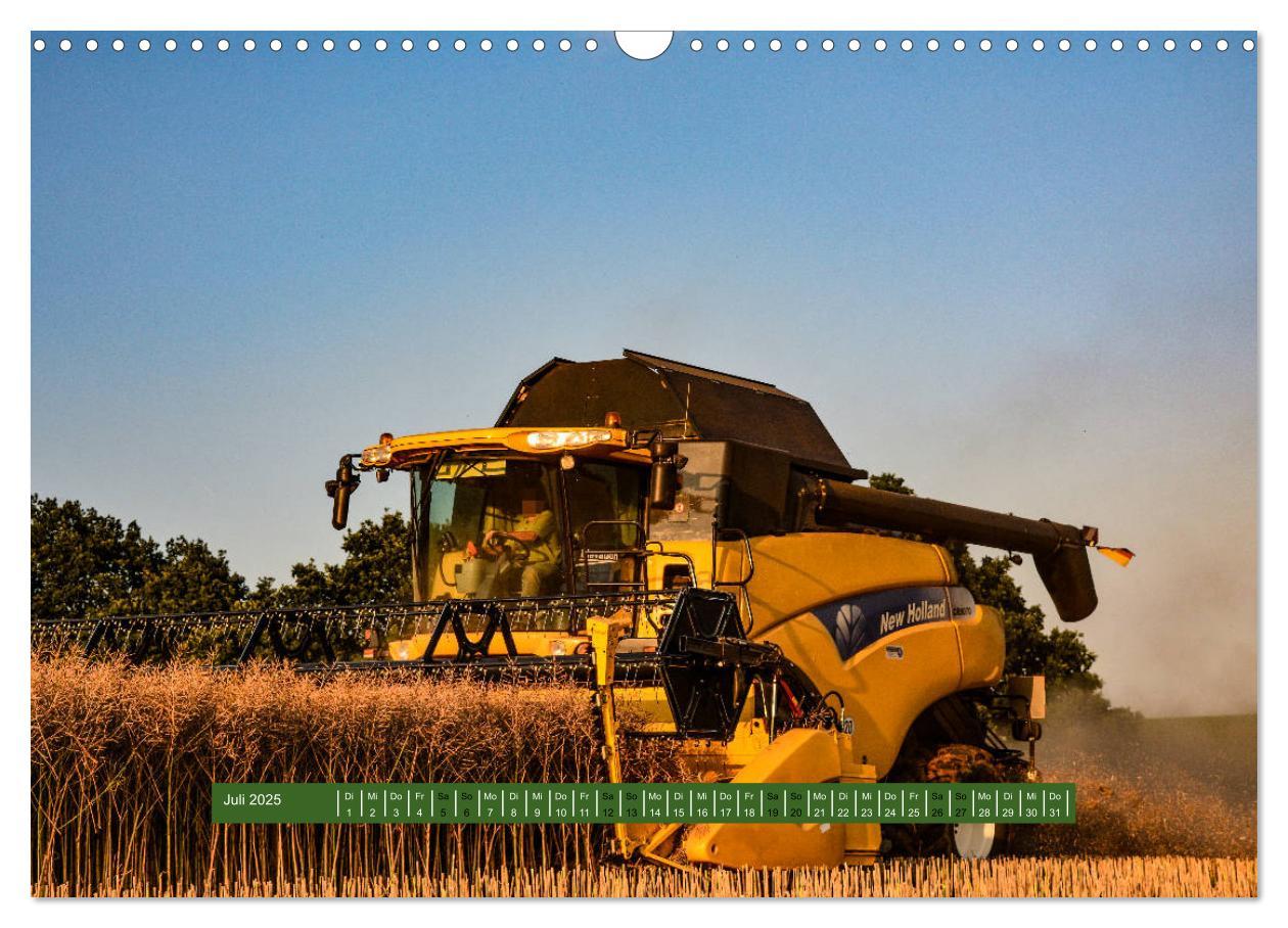 Bild: 9783435239344 | Landwirtschaft - Giganten im Feld (Wandkalender 2025 DIN A3 quer),...