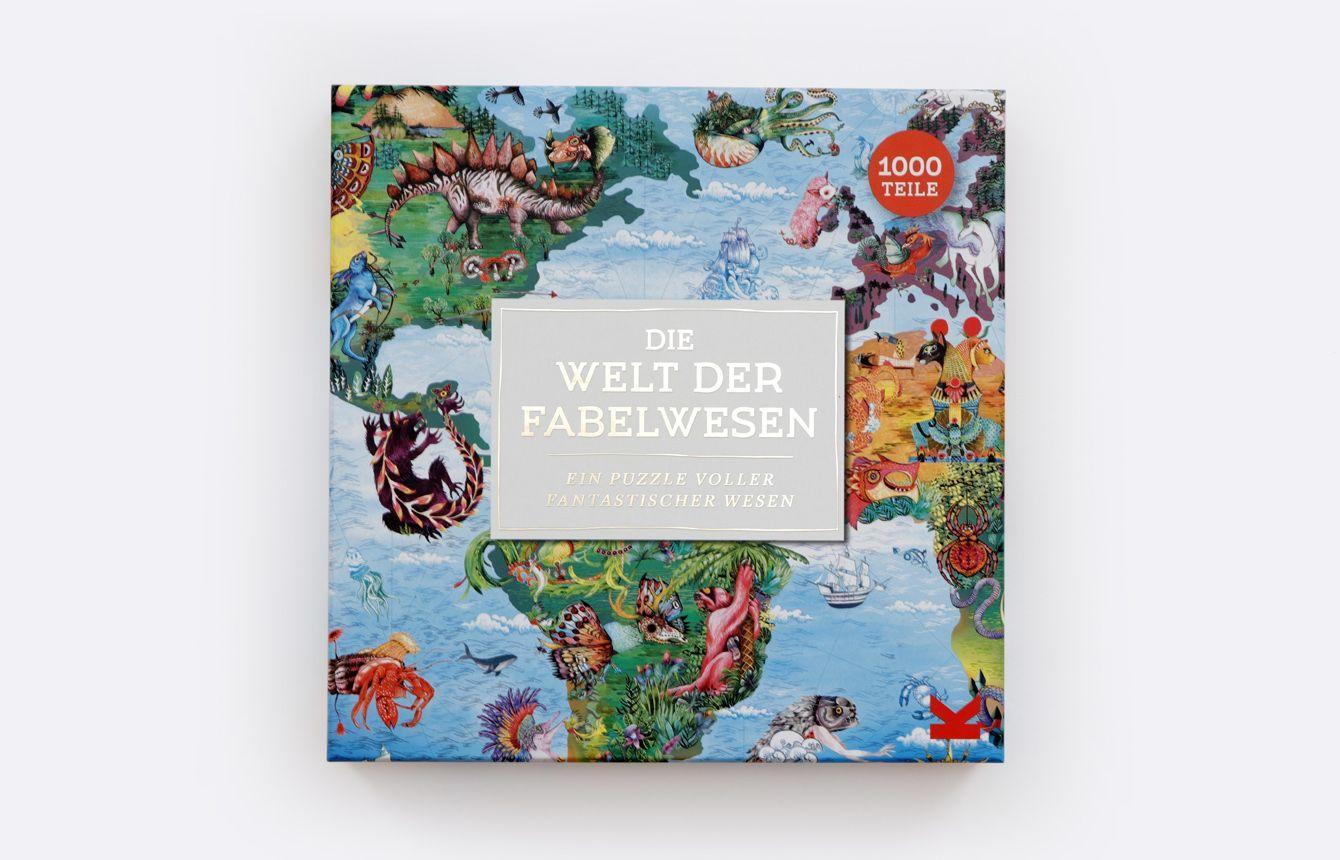 Bild: 9783962442064 | Die Welt der Fabelwesen | Ein Puzzle voller fantastischer Wesen | 2021