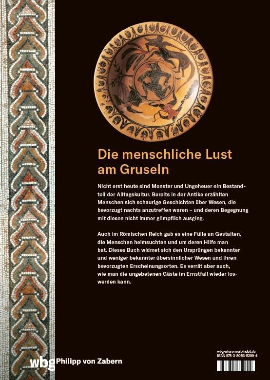 Rückseite: 9783805352994 | Geister, Hexen, Menschenfresser | Gruselgestalten im alten Rom | Buch