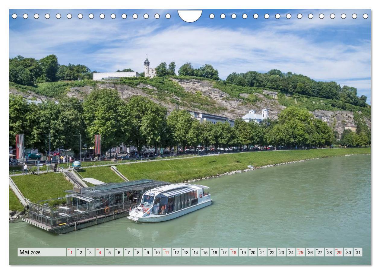 Bild: 9783435594795 | Charmantes Stadtherz SALZBURG (Wandkalender 2025 DIN A4 quer),...